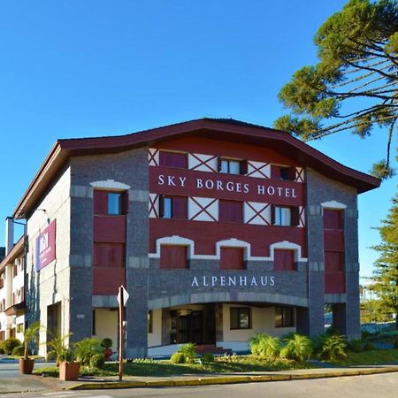 Apart-Hotel Em Gramado, Padrao 4 Estrelas, No Centro Eksteriør bilde