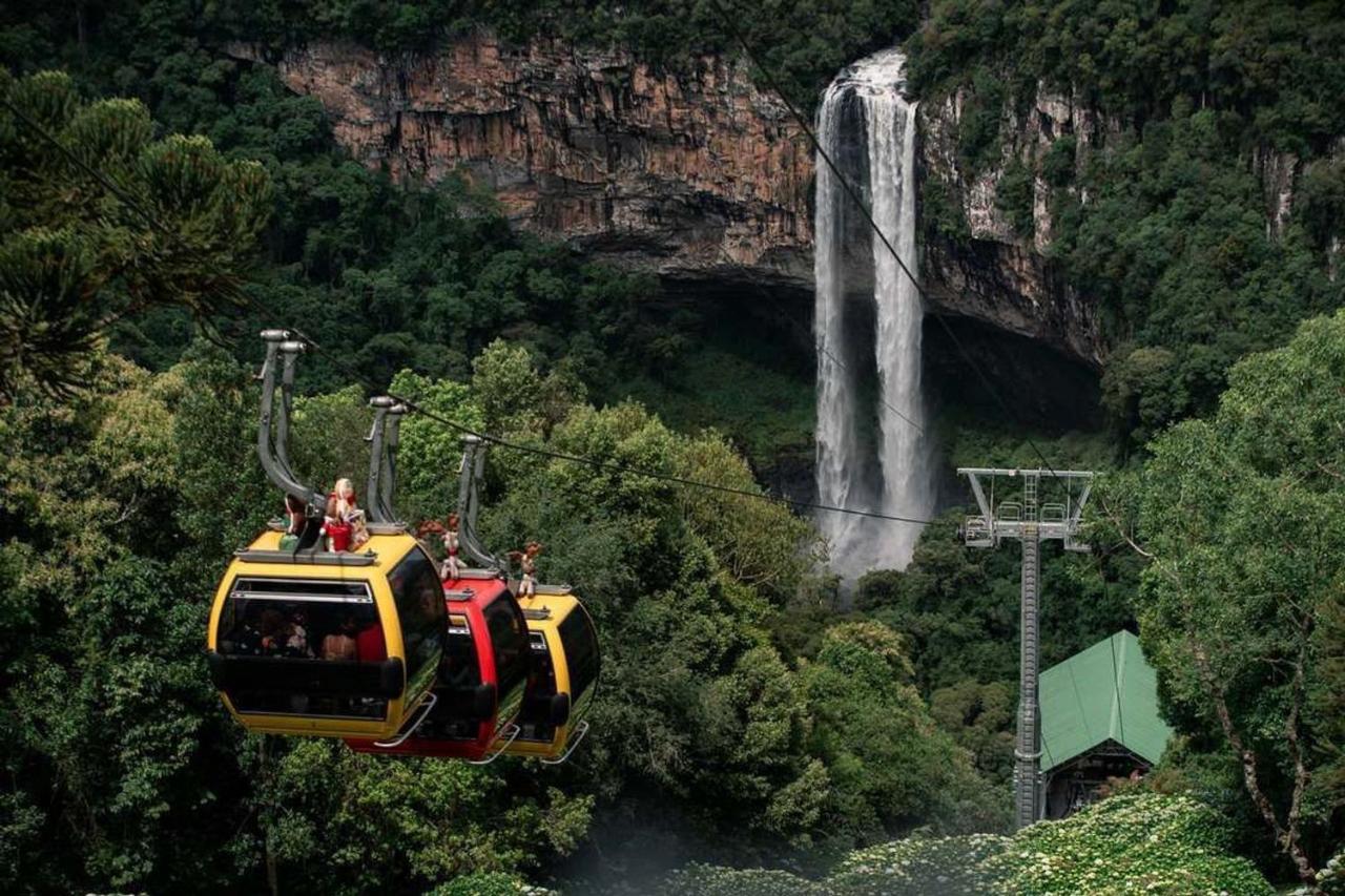 Apart-Hotel Em Gramado, Padrao 4 Estrelas, No Centro Eksteriør bilde