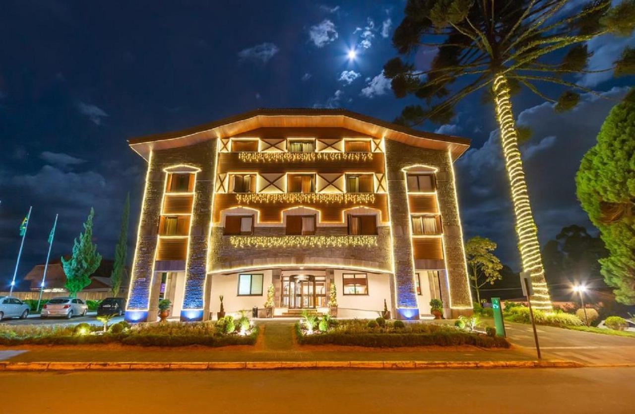 Apart-Hotel Em Gramado, Padrao 4 Estrelas, No Centro Eksteriør bilde