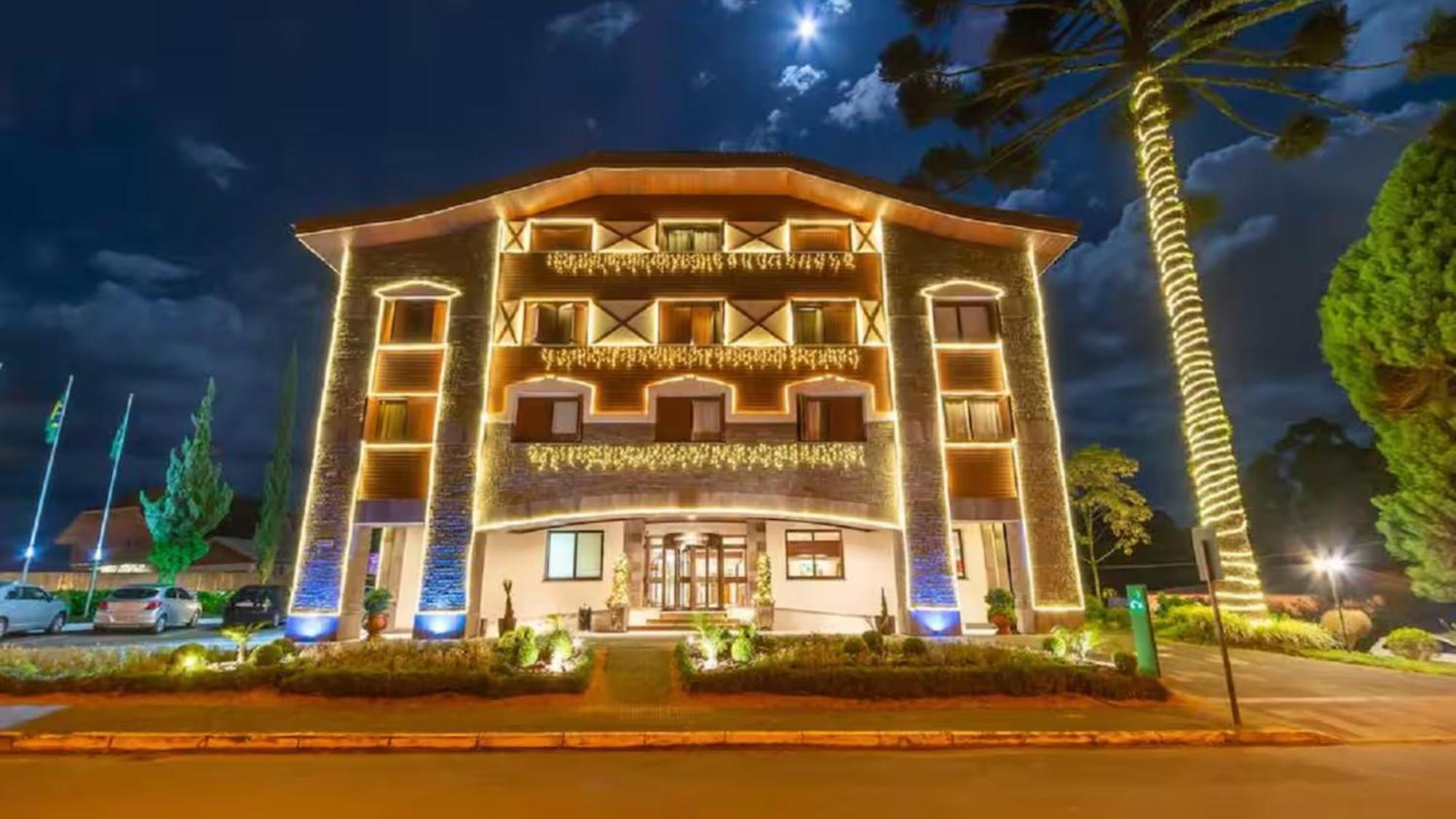 Apart-Hotel Em Gramado, Padrao 4 Estrelas, No Centro Eksteriør bilde